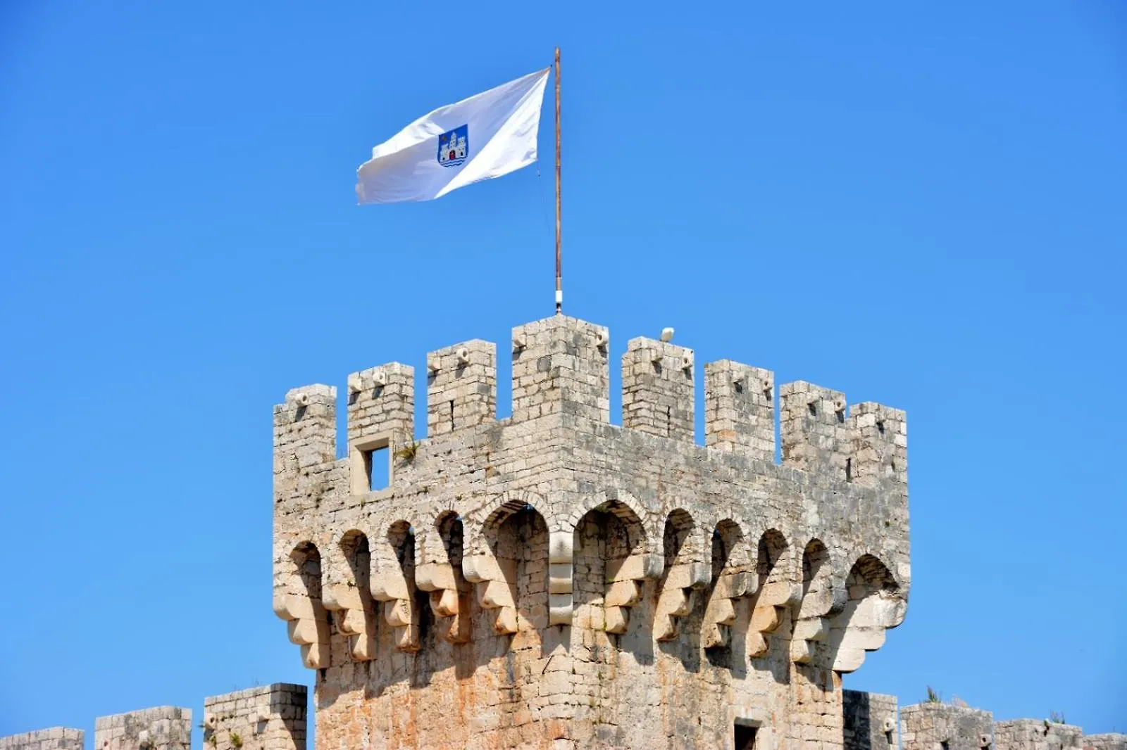 Holiday Apartment In Okrug Gornji With Terrace, Air Conditioning, Wifi 3436-1 Trogir Croatia