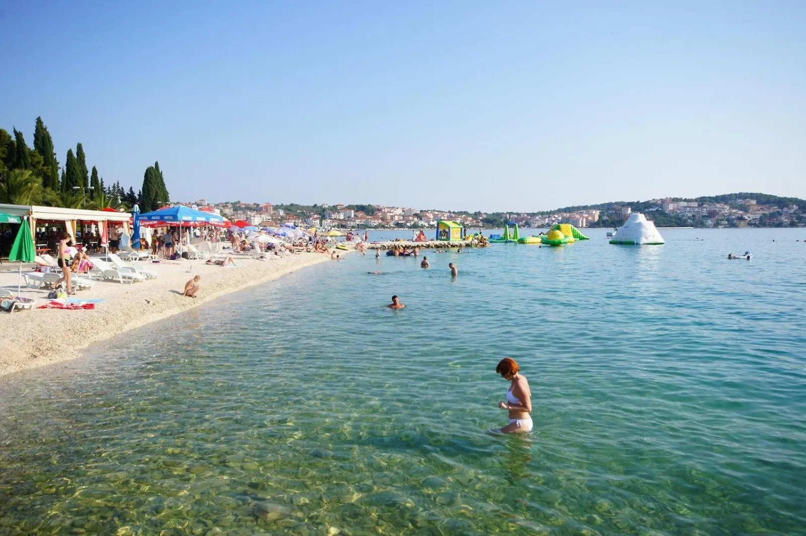 Holiday Apartment In Okrug Gornji With Terrace, Air Conditioning, Wifi 3436-1 Trogir 0*,  Croatia