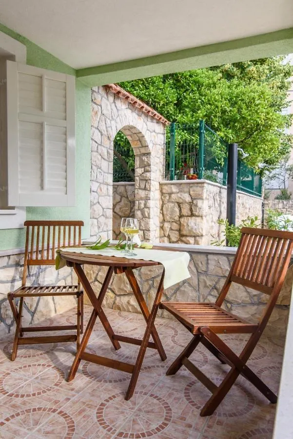 Holiday Apartment In Okrug Gornji With Terrace, Air Conditioning, Wifi 3436-1 Trogir